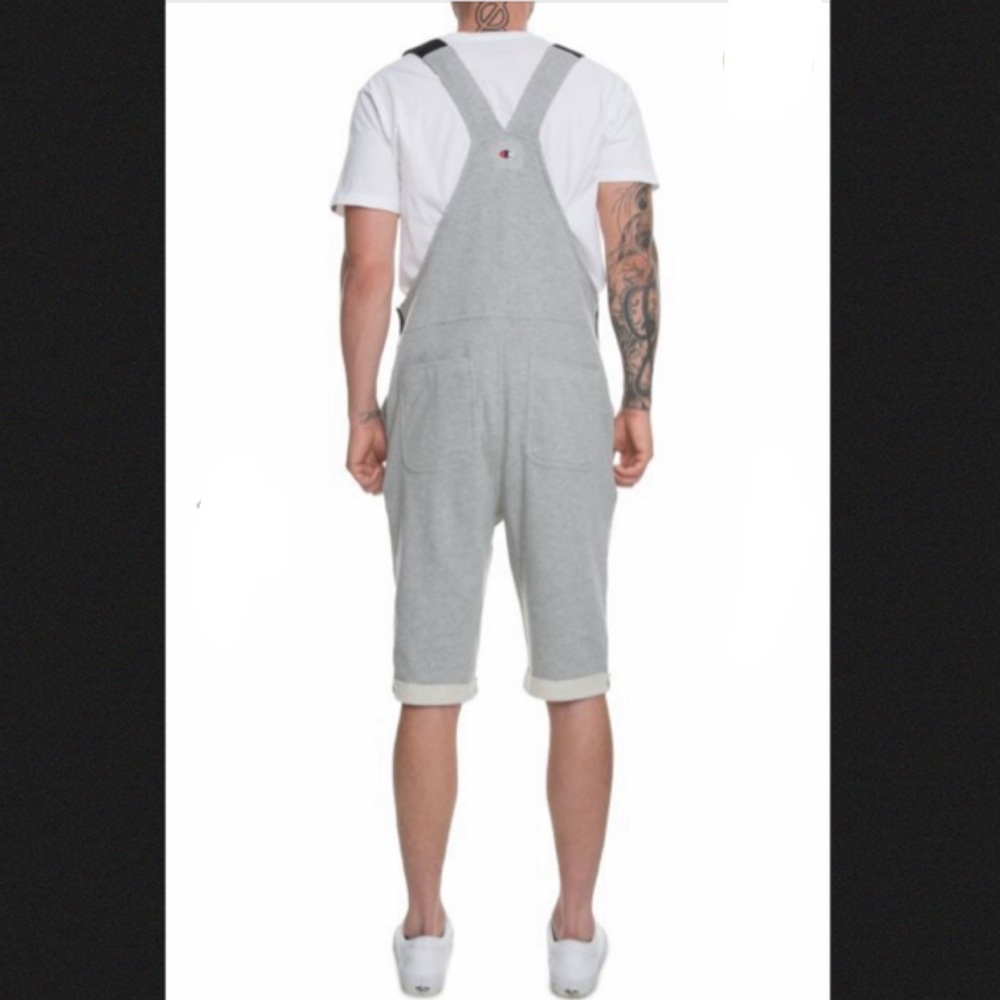 CHAMPION Unisex French Terry Overall Shorts NEW - Picture 5 of 8
